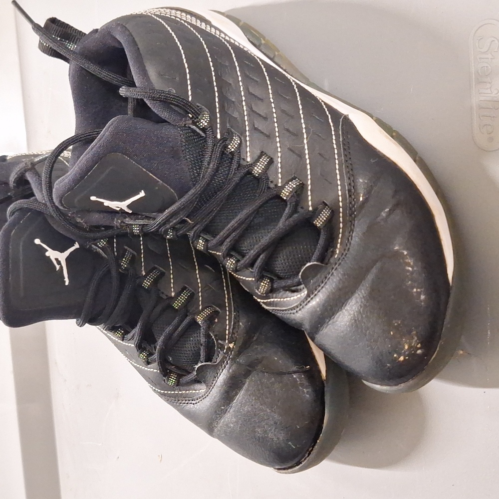 Nike Jordan Velocity Shoes Black White Basketball Sneakers